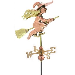 Good Directions Witch Weathervane with Roof Mount