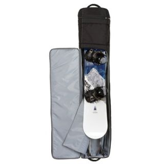 High Sierra Ski & Snowboard Adjustable Wheeled Combo Bag in Black