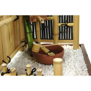 Oriental Furniture Zen Bamboo Mini Rock Garden   WD98091II