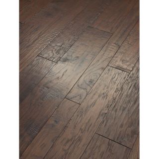 Shaw Floors Hudson Bay Mixed Width Engineered Handscraped Hickory in