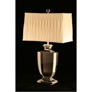 Lamp Works Crystal Footed Urn Table Lamp