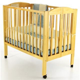 Dream On Me 3 in 1 Portable Folding Crib in Natural