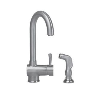 Opella Deco Single Handle Single Hole Kitchen Faucet with Side Spray