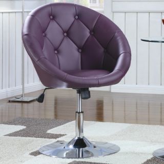 Wildon Home ® Hebron Swivel Chair in Purple