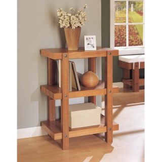 OIA Robust Three Tier Etagere in Oak Finish