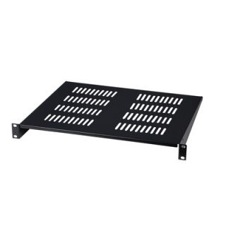Gator Cases 1U Utility Shelf with Elongated Vent Holes for Air
