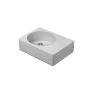 Duravit Scola Above Counter or Wall Mount Sink   068X600000