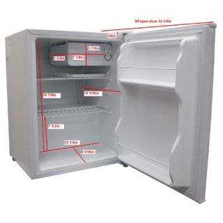 SPT Compact Refrigerator in White