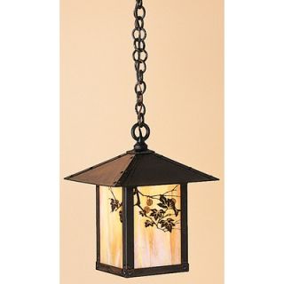 Arroyo Craftsman Evergreen 9 Outdoor Hanging Lantern with Filigree