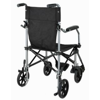 SkyMed SkyMed Easy Go Chair with Luggage in Black   SM 035005BL