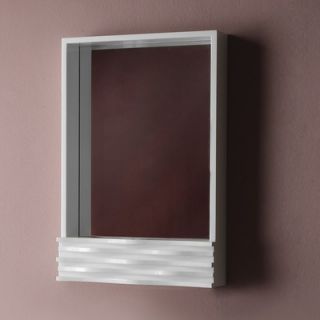 DecoLav Sophia 20 x 4 x 32 Framed Mirror   9723 WHG