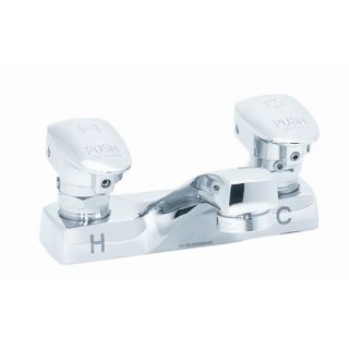 Speakman Easy Push Centerset Metering Faucet with Push Handle   S