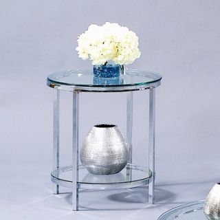 Bassett Mirror Patinoire End Table   T1792 220