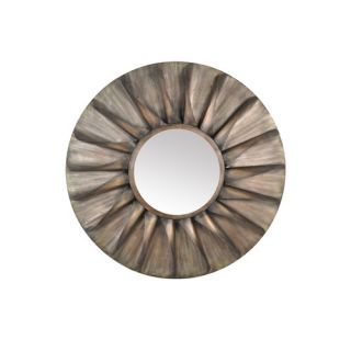 Lotus Blossom Mirror in Distressed Tortoise Shell   01 0538 201