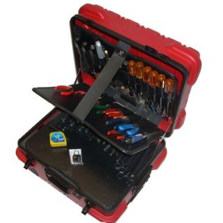 Chicago Case Chicago Case Premium Military Tool Case in Red with