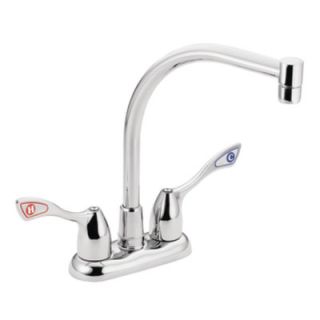 Moen Commercial Two Handle Centerset Bar Faucet with IPS Threads and