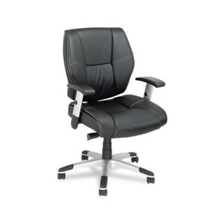 Napoleon Series Mid Back Leather Office Chair