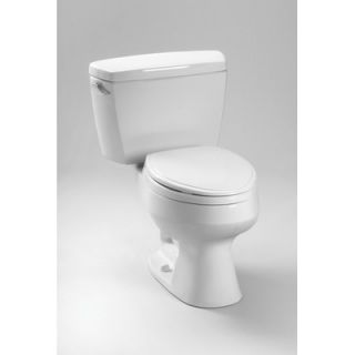 Toto Carusoe 1.6 GPF Two Piece Toilet with Bolt Down Lid
