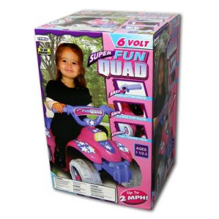 VM Global Manufacturing 6 Volt Fun Quad Girl   Q 213