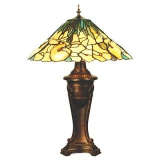 Meyda Tiffany 28.5 H Tiffany Cowslip Table Lamp