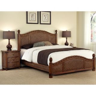 Home Styles Marco Island Panel 2 Piece Bedroom Collection   5544