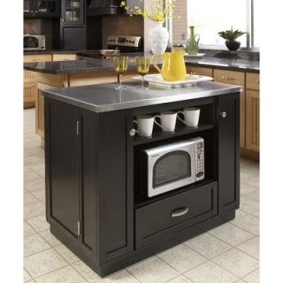 Home Styles Versitile Kitchen Island with Stainless Steel Top   88