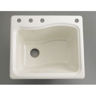 Kohler River Falls Self Rimming Sink with Three Hole Faucet Drilling