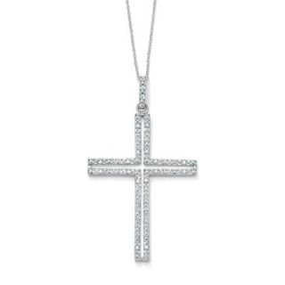 Palm Beach Jewelry Diamond Cross Pendant