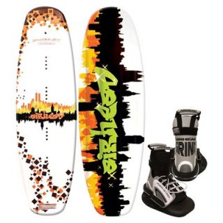 Airhead Graffiti City Wakeboard with Grind Binding   AHW 3016