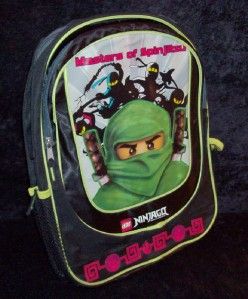  16 x 12 Full Size Promotional Backpack Lloyd Ninja Minifigure