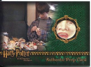 Harry Potter Sorcerers Stone Prop Card Wizard Candy 406