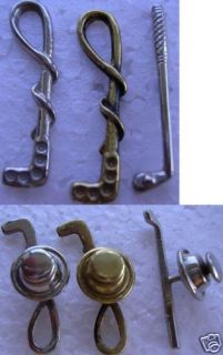 Golf Club Lapel Pins from The 1940S