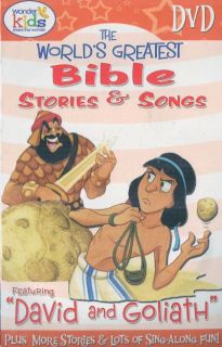 David and Goliath Greatest Bible Stories DVD with The Wonder Kids for