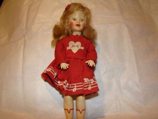 1953 Vintage Ideal Mary Hartline Doll Super Circus
