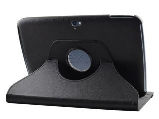 360°Rotating Case Cover Protector For Google Nexus 10 inch Tablet BLK