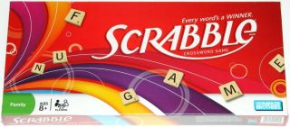 Scrabble Crossword Board Game *NEW* Parker Brothers Hasbro Classic