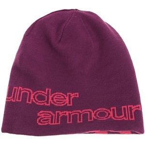 Womens UNDER ARMOUR Purple Coldgear Reversible Beanie/Hat NWT Ski