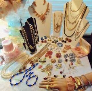  End Jewelry Lot Juliana Alice Caviness Hobe Haskell Weiss 925
