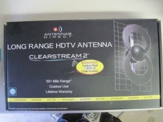 antennas direct hdtv clear stream 2 tv antenna