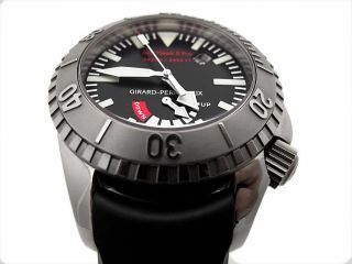 Girard Perregaux Sea Hawk II Seahawk 3000M Pro Titanium Divers Watch