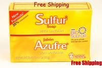 PACK Grisi Sulfur 10% /Azufre Bar Soap 4.4 oz (125g) ACNE Treatment