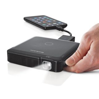 Brookstone HDMI Pocket Projector New in Box