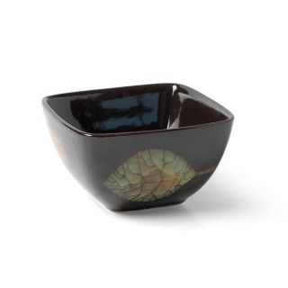Gourmet Basics by Mikasa Square Soup Cereal Bowl Autumn Nights