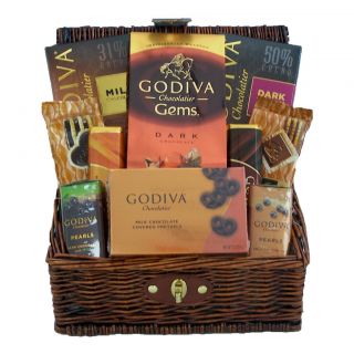  Chocolate Lovers Only Gourmet Holiday Christmas Gift Basket