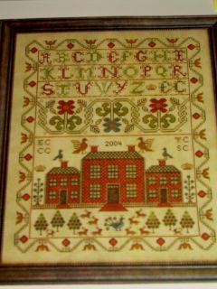 BLAIRGOWRIE SAMPLER WITH MY NEEDLE DESIGNS SCOTTISH FEATURES SCOTLAND