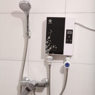 Electric Hot Water Heater Shower LCD Screen System Instant Hot Shower