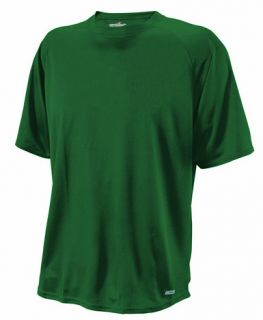Russell Dri Power 100 Poly Forest Dark Green T Shirt