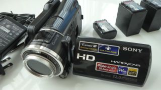 Sony Handycam HDR XR550V 240GB HD 1080p Camcorder 500 Extras No