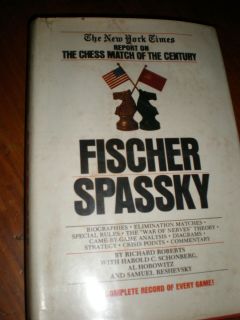 FISCHER SPASSKY New York Times Report on Chess Match of the Century