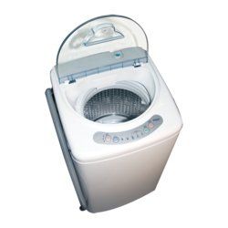  portable washer provides the convenience of at home laundry facilities